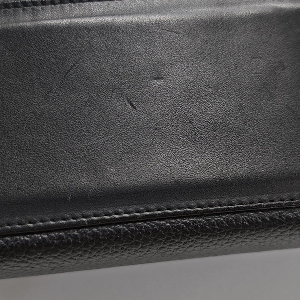 Calfskin Shoulder Bag Black