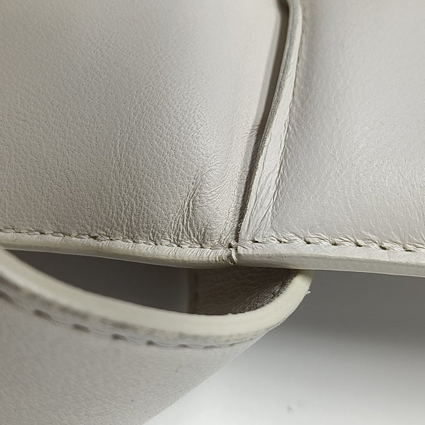 Cassette Medium Lambskin White