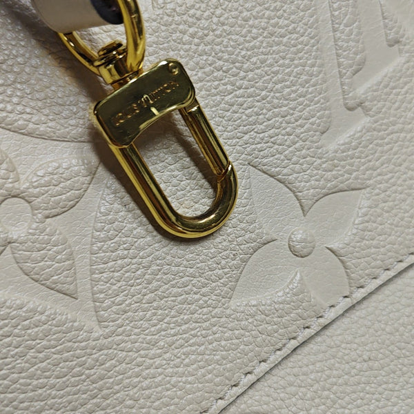DIANE Monogram Calfskin Beige