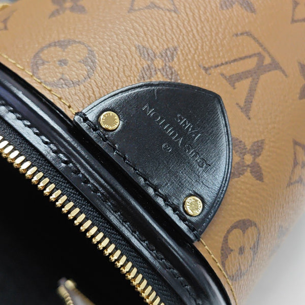 CANNES PM Monogram Coated Canvas Brown