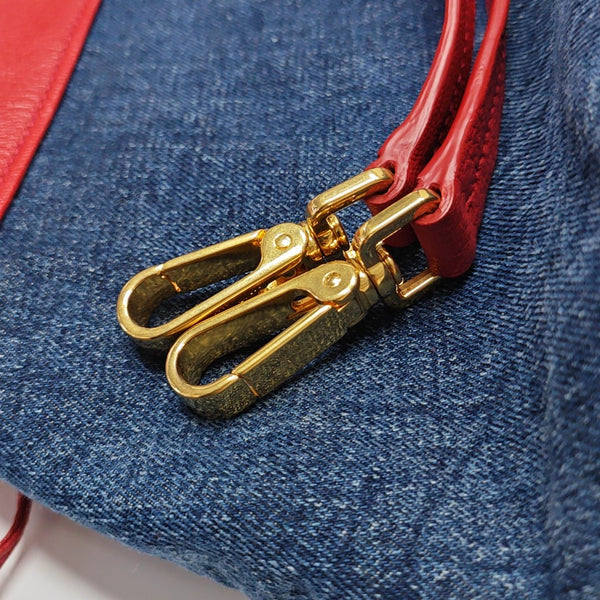 Madras Denim Blue