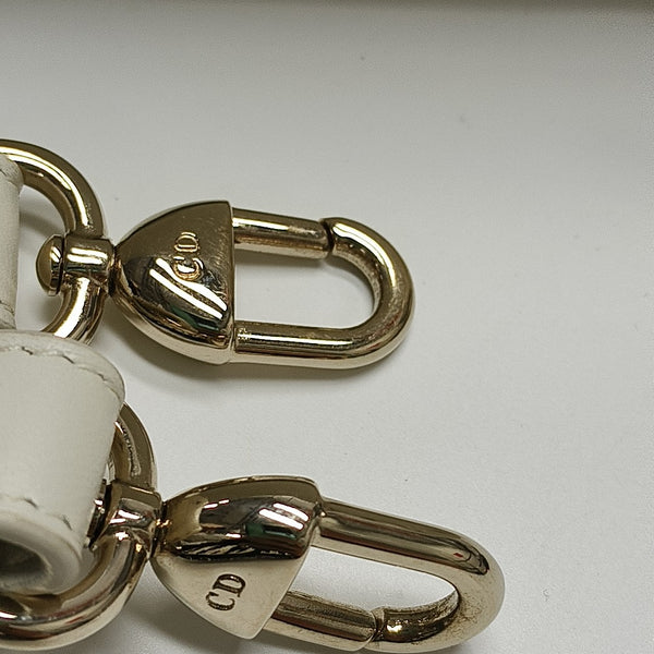 Lady Dior Small Cannage Lambskin White