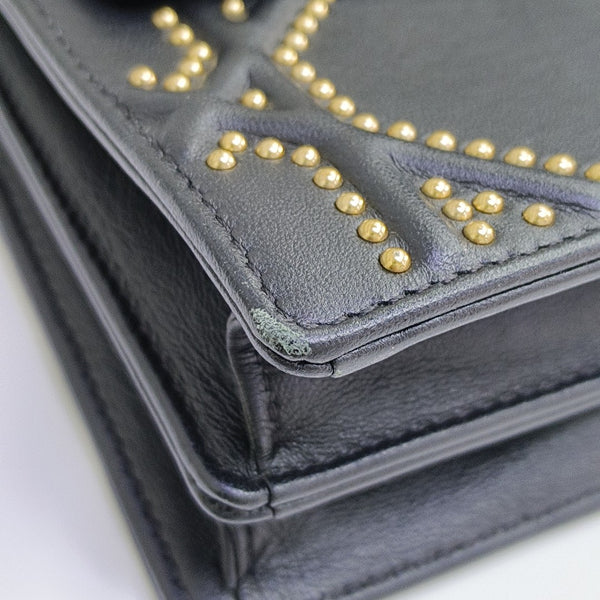 Diorama Cannage Lambskin Black