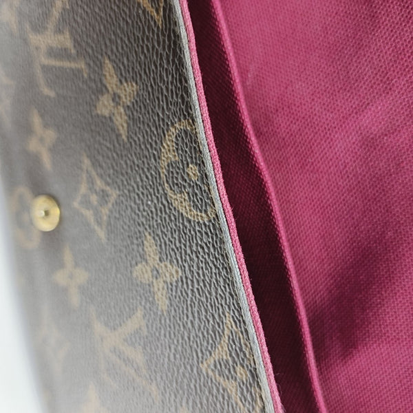 FÉLICIE Monogram Coated Canvas Brown