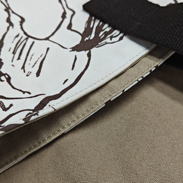 Panier De Plage Canvas White