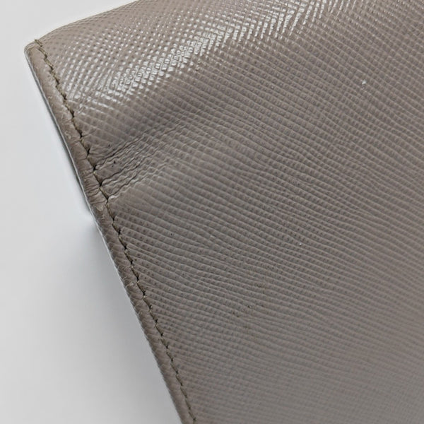 Calfskin Wallet Gray