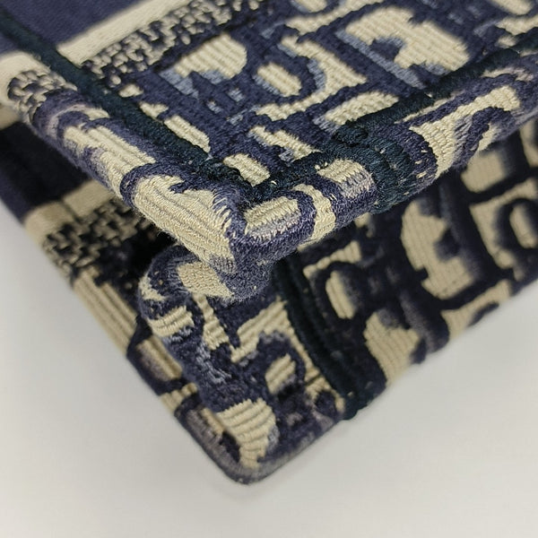 Book Tote Mini Canvas Blue