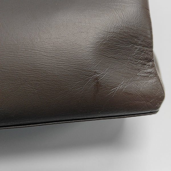 Suede Tote Bag Brown