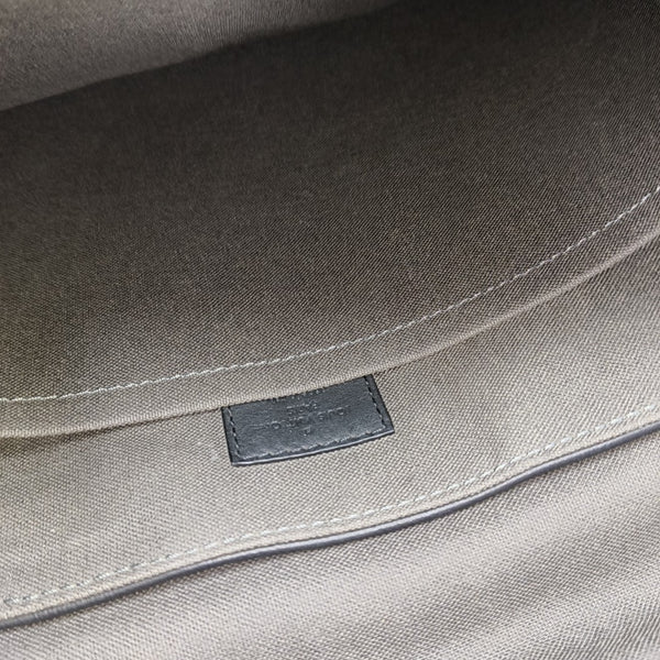 DISTRICT PM Damier Graphite Calfskin Black