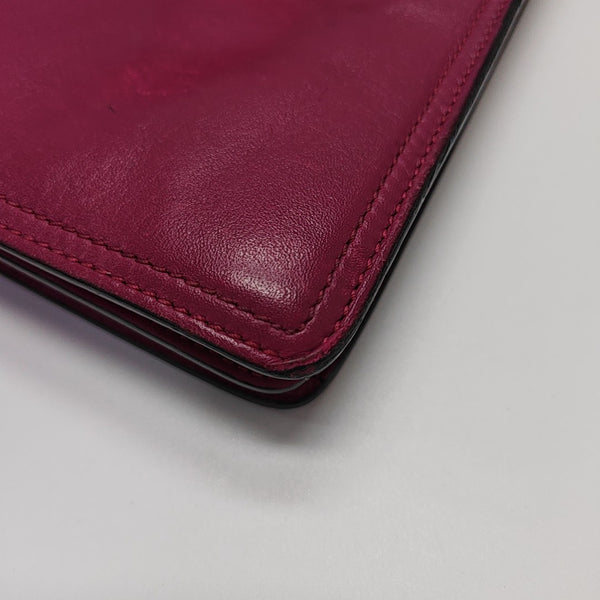 Calfskin Shoulder Bag Purple
