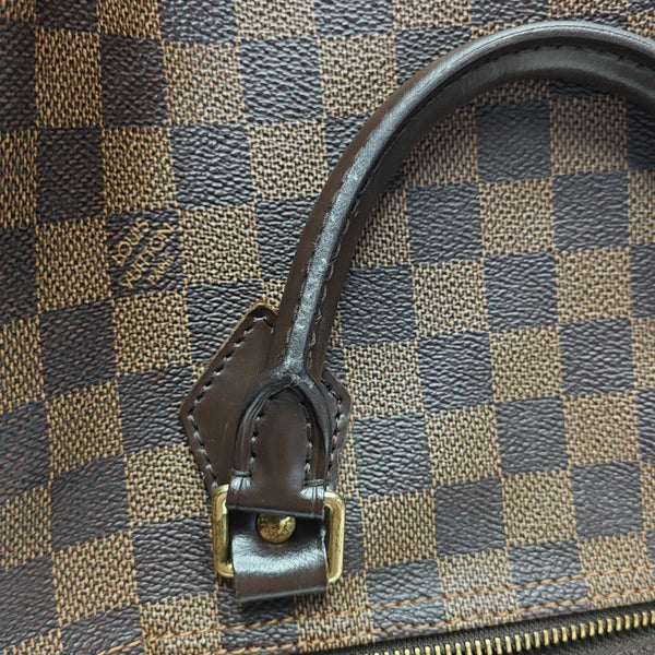 SPEEDY 30 Damier Ebene Coated Canvas Brown