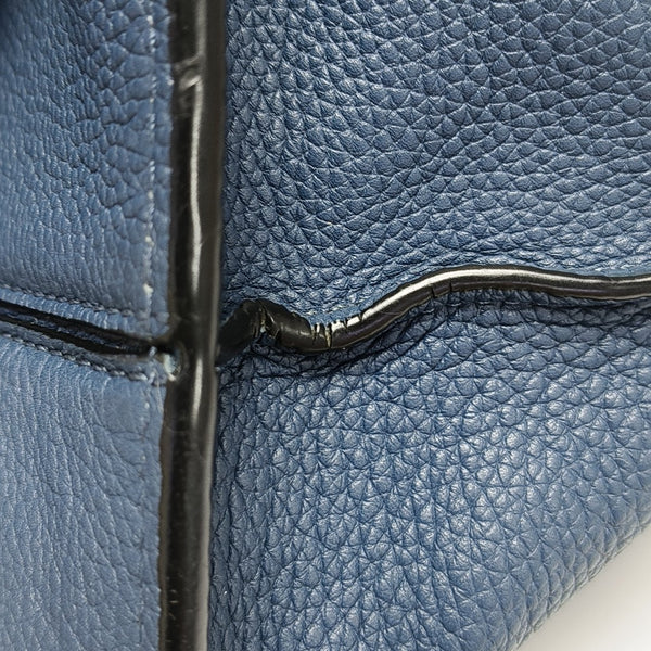 Calfskin Crossbody Bag Blue