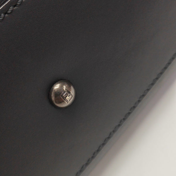 Peekaboo Medium Calfskin Black