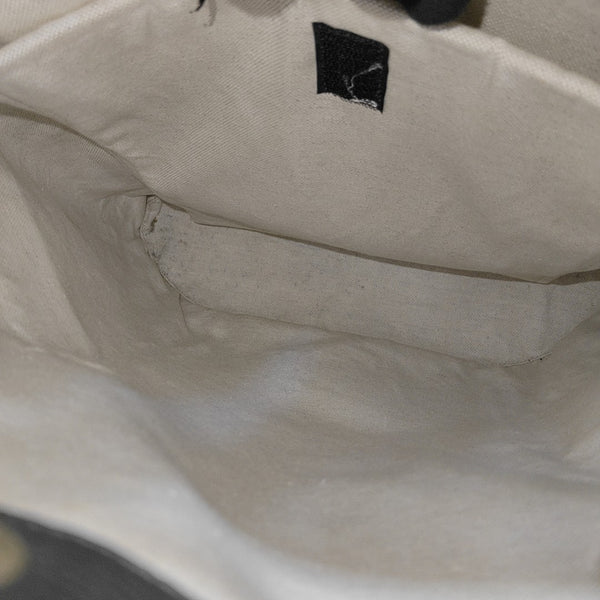 Monogram Calfskin Backpack Large Black