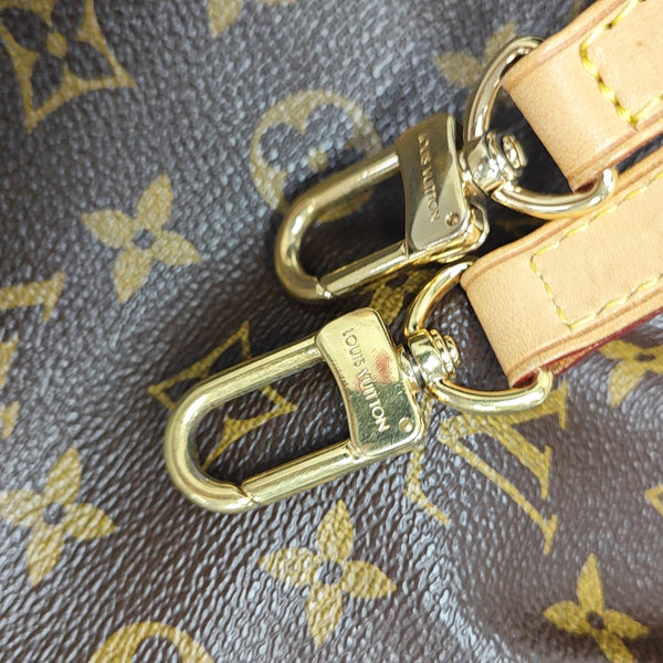 PALERMO PM Monogram Coated Canvas Brown