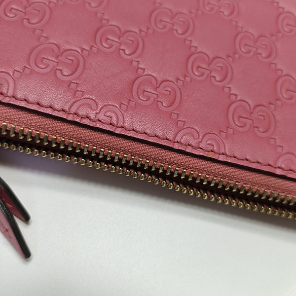 Monogram Calfskin Top Handle Bag Pink