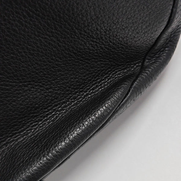 Calfskin Shoulder Bag Black