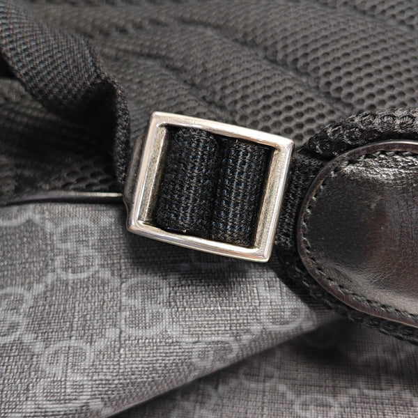 Retro Medium Monogram Coated Canvas Black