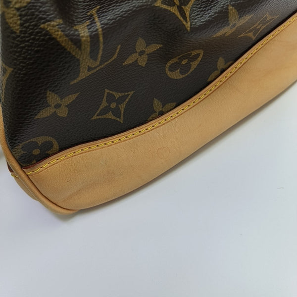 BEVERLY Monogram Coated Canvas Brown