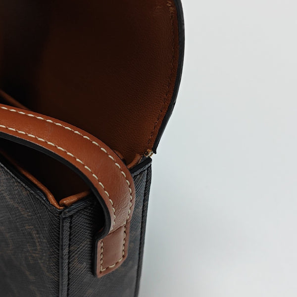 TRIOMPHE Teen Coated Canvas Black