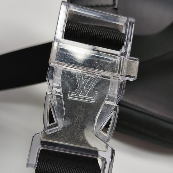 Monogram Lambskin Belt Bag Black