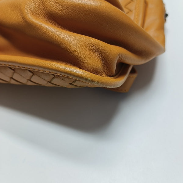 Calfskin Shoulder Bag Orange