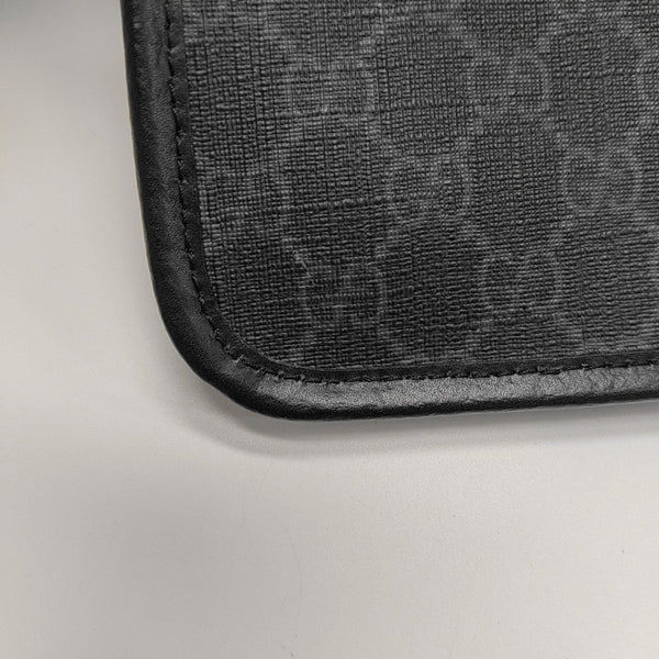 Neo Vintage Monogram Coated Canvas Black