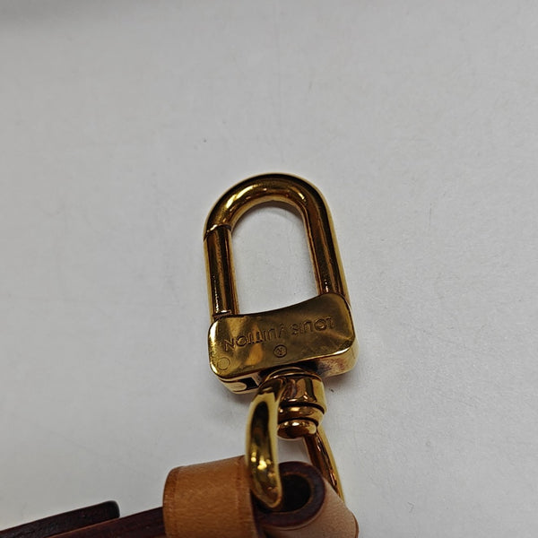 KEEPALL 50 Monogram Coated Canvas Brown