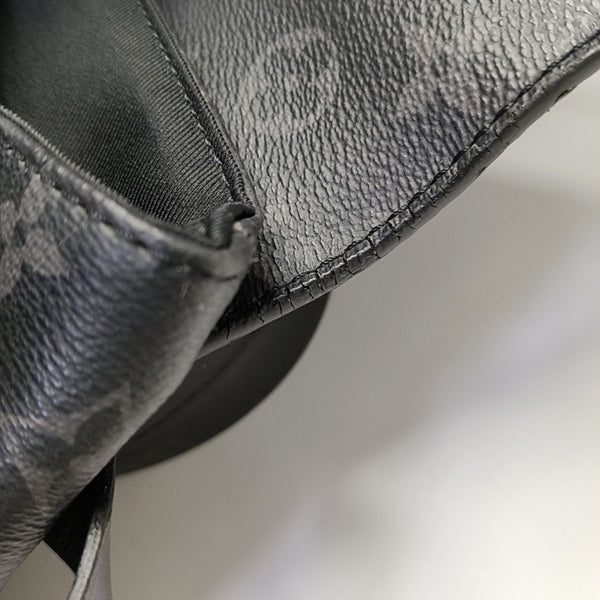 STEAMER Monogram Coated Canvas Black