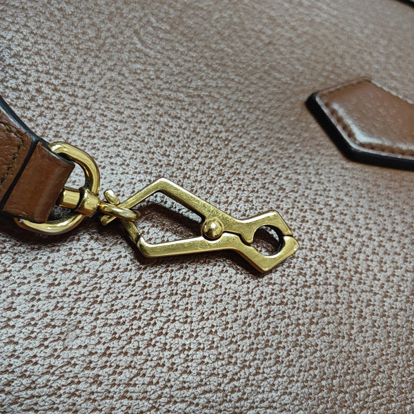 Diana Small Calfskin Brown
