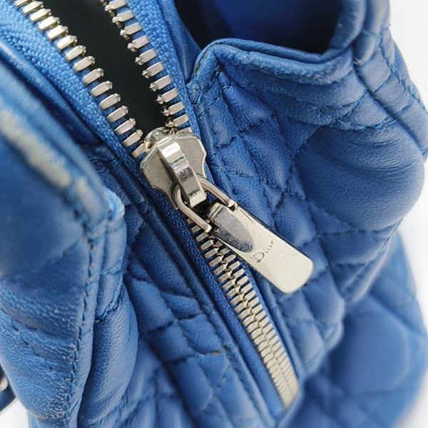 Dior Soft Cannage Calfskin Blue