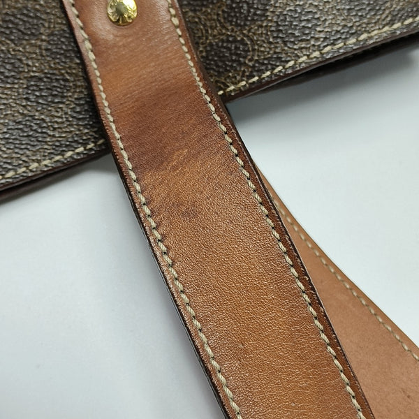 MACADAM BOSTON Coated Canvas Brown