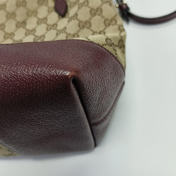 Bree Monogram Canvas Brown