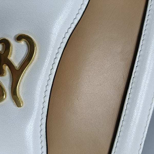 Karligraphy Calfskin White