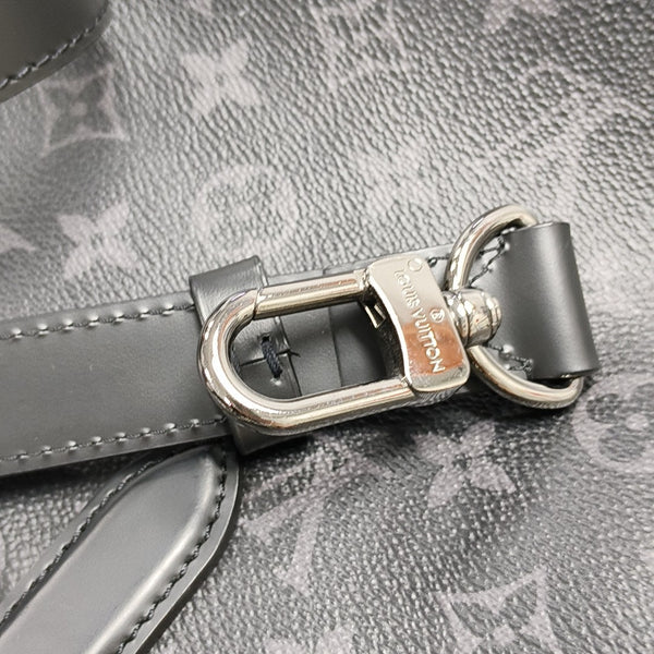EXPLORER Monogram Coated Canvas Black