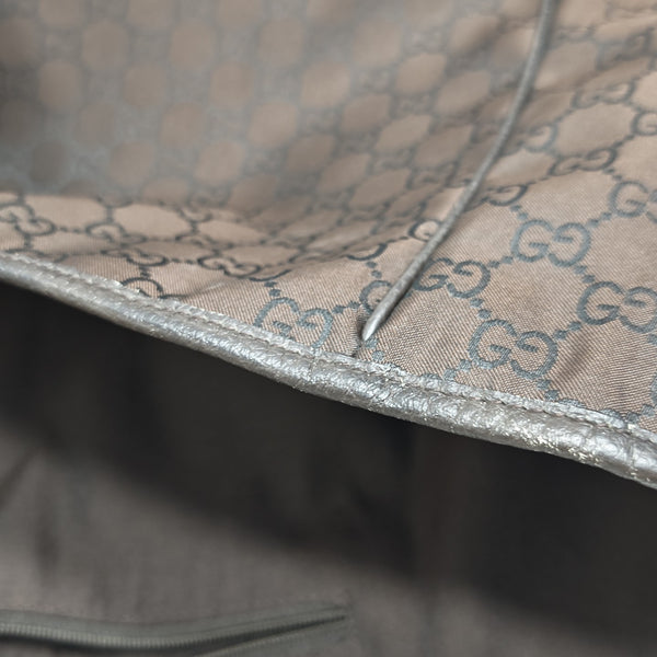 Princy Monogram Fabric Brown