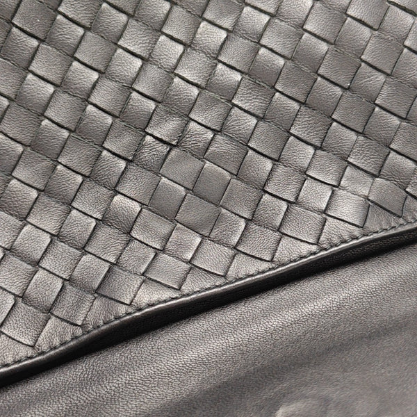 Lambskin Shoulder Bag Black