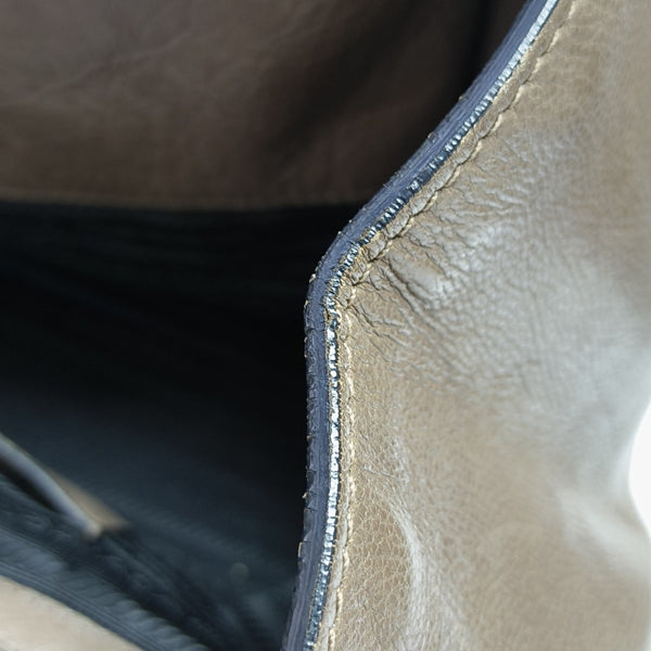 Calfskin Tote Bag Brown