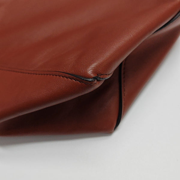 Calfskin Shoulder Bag Red