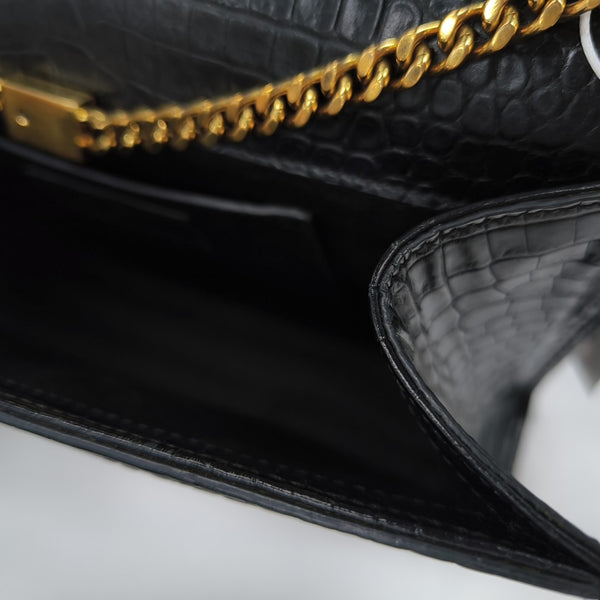 KATE Medium Calfskin Black