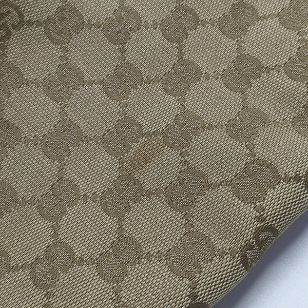 Monogram Canvas Tote Bag Brown