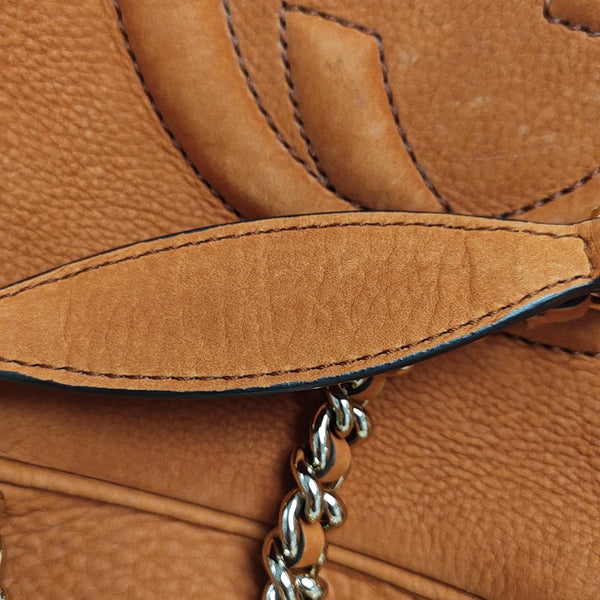 Soho Large Suede Orange