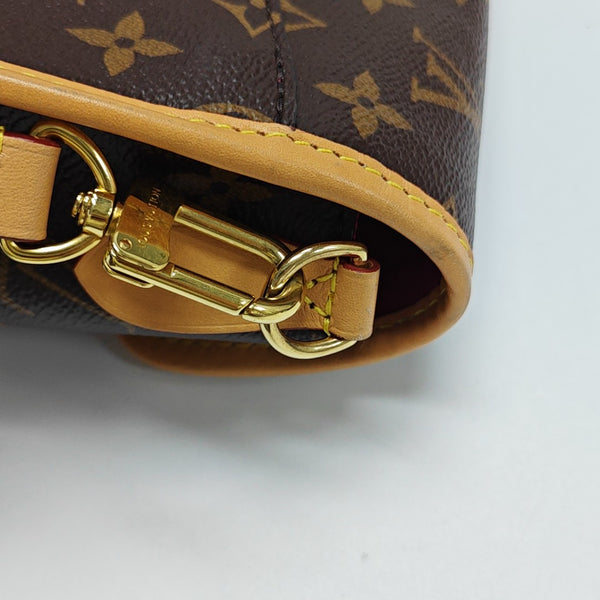 DIANE Monogram Coated Canvas Brown
