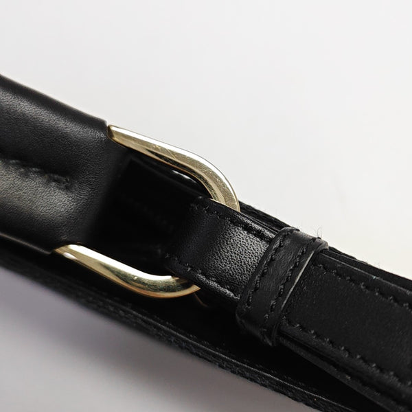 Monogram Canvas Top Handle Bag Black