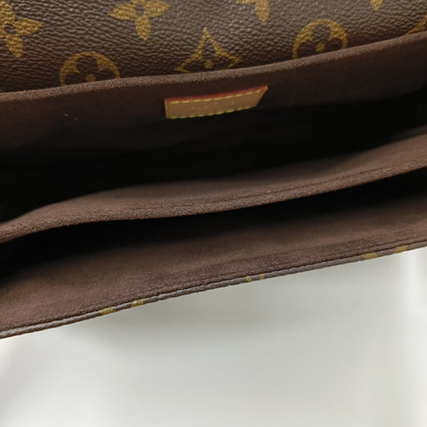 MÉTIS MM Monogram Coated Canvas Brown