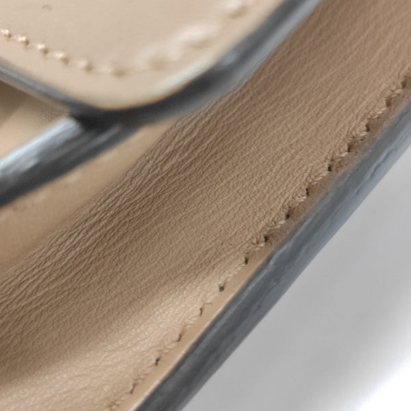 Interlocking G Small Calfskin Brown