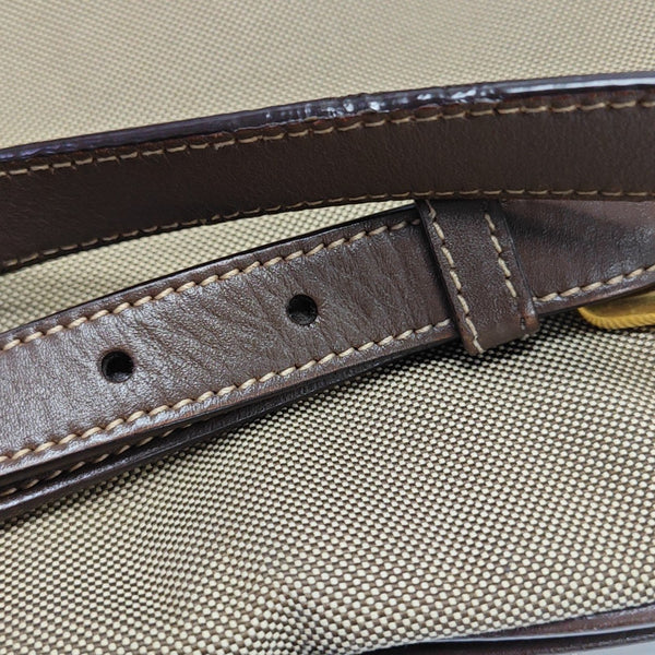 Denim Canvas Brown