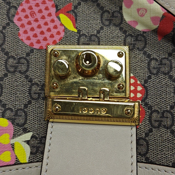 Padlock Small Monogram Coated Canvas Multicolor