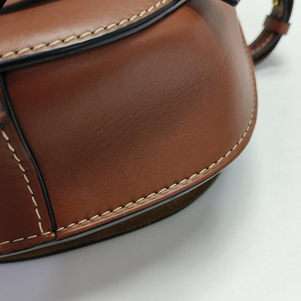 Gate Small Calfskin Brown
