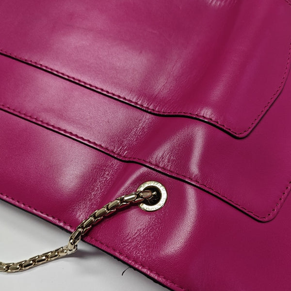 SERPENTI FOREVER Medium Quilted Calfskin Red